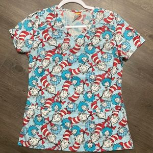 Scrub Top Women Small